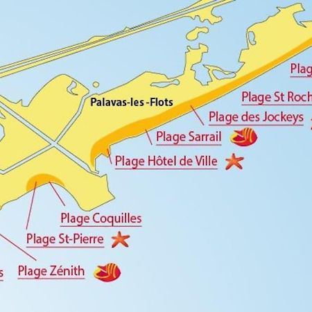 Appartement Palavas Les Flots T2 + Parking Prive Εξωτερικό φωτογραφία